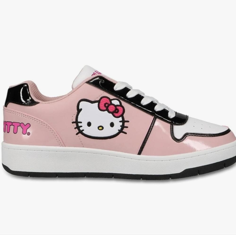 Hello Kitty Shoes Pink and White  Sneakers Size 7
